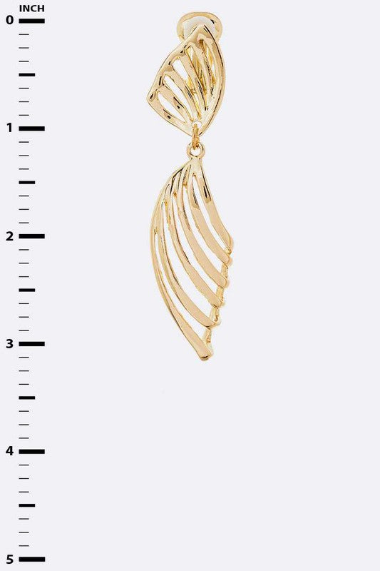 Donna Clip On Casting Earrings