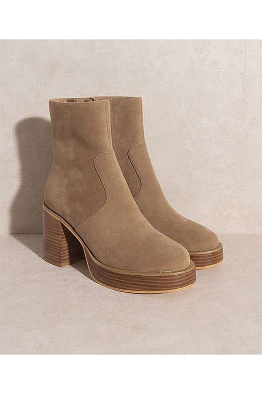 Alexandria Platform Booties