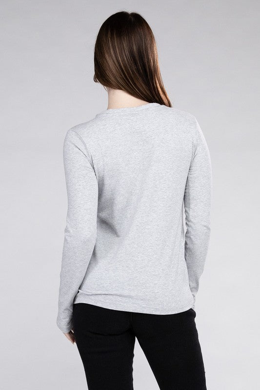 Josie Crew Neck Long Sleeve T-Shirt