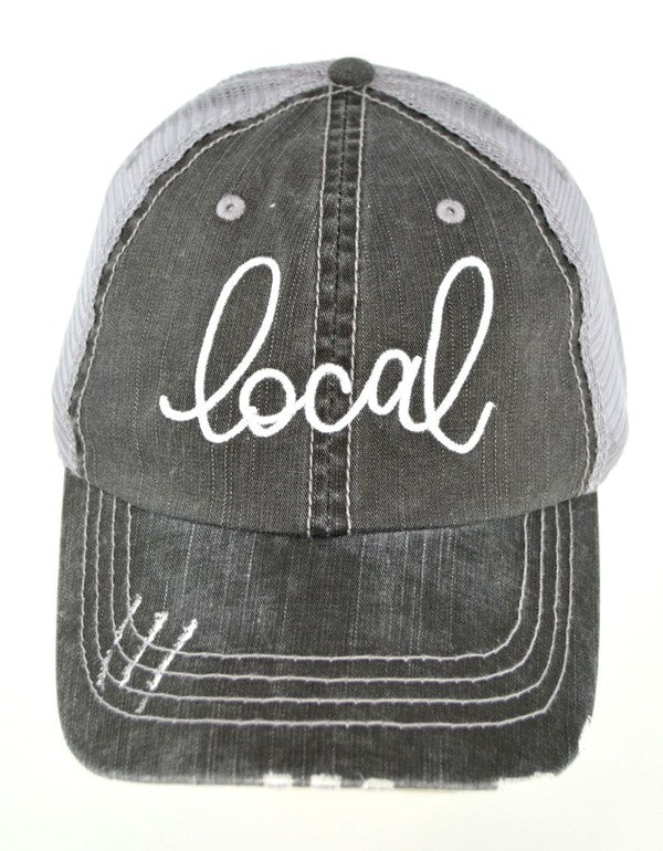 Local Embroidered Trucker Hat