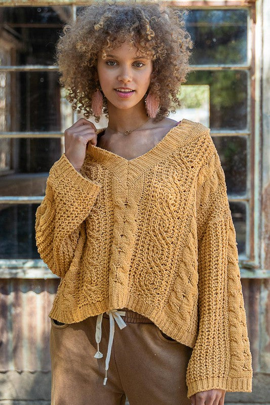 Blakely Twisted Knit Sweater