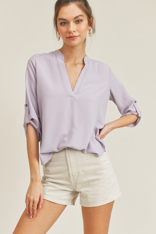 Tabitha V Neck Top