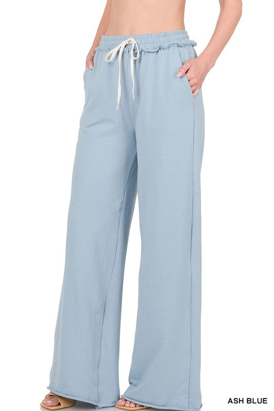 French Terry Drawstring Pants