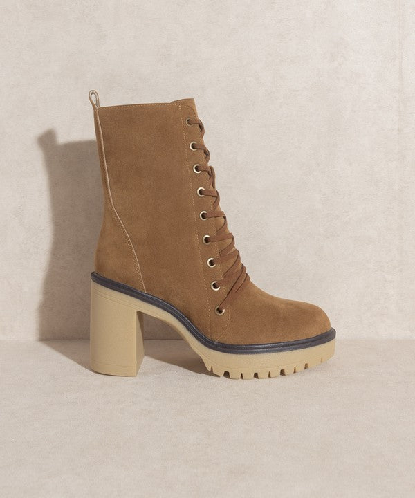 Jenna Jane Platform Military Boots