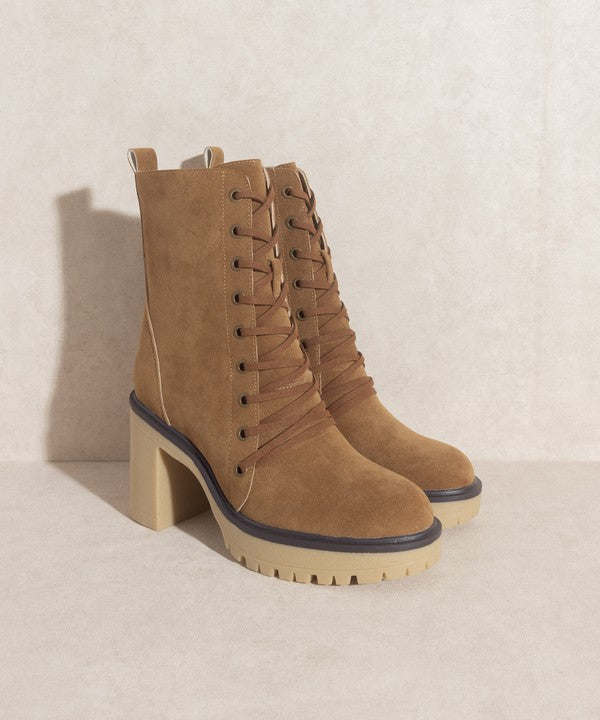 Jenna Jane Platform Military Boots