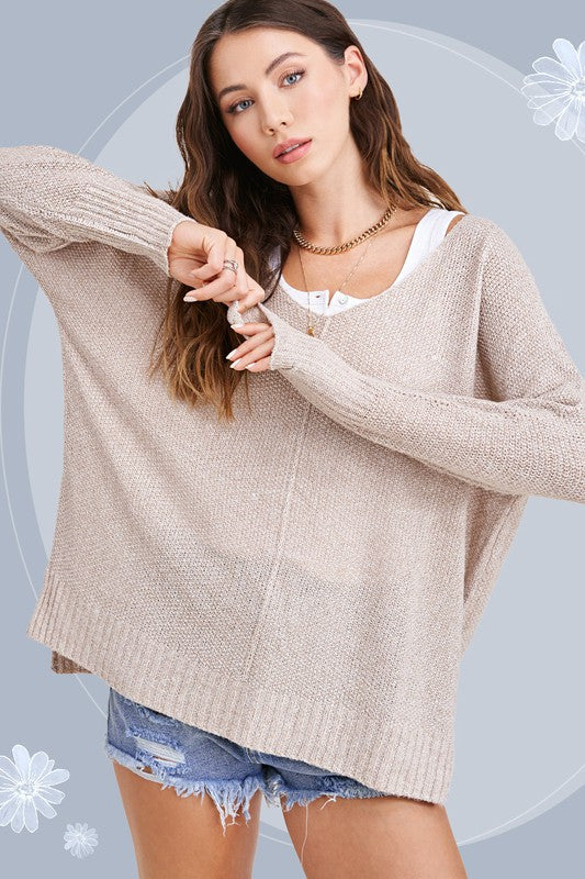 Hazel Relaxed Fit Sweater