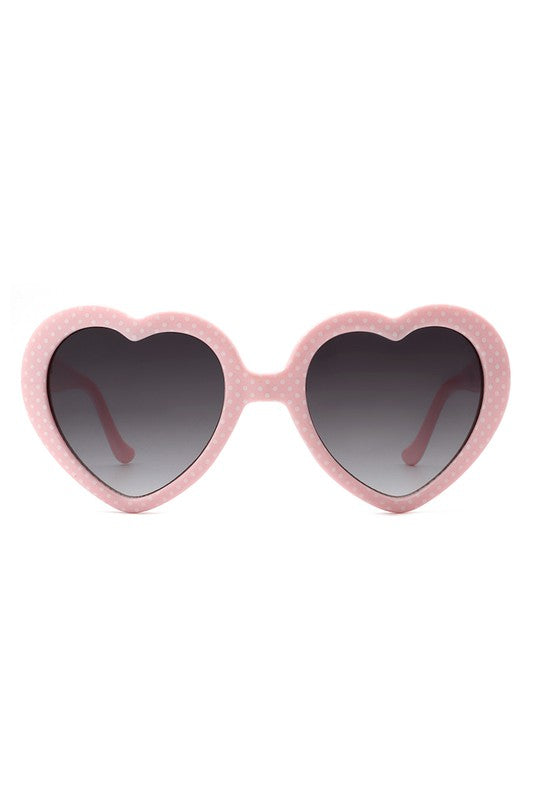 Colorful Heart Shaped Sunglasses