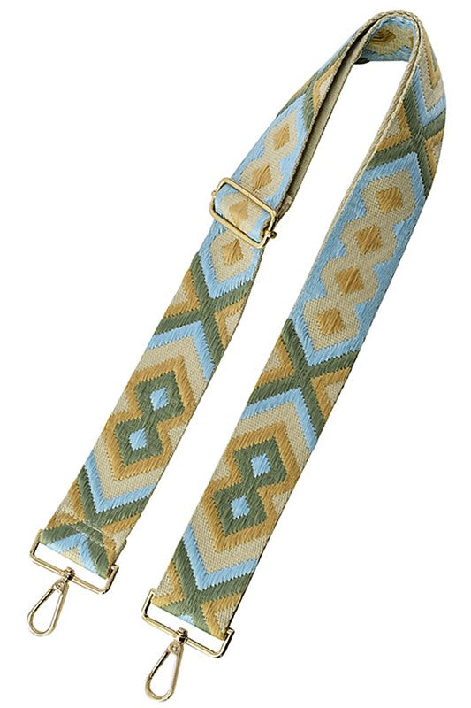 Aztec Tribal Pattern Purse Strap