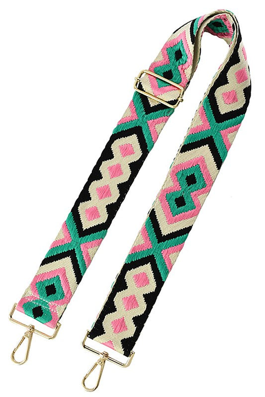 Aztec Tribal Pattern Purse Strap