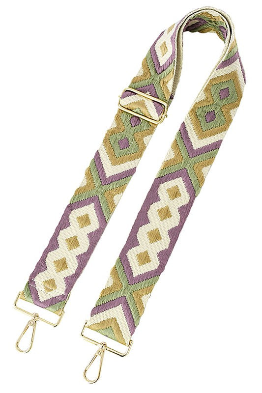 Aztec Tribal Pattern Purse Strap