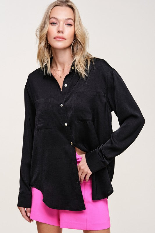 Hadassah Button Down Top