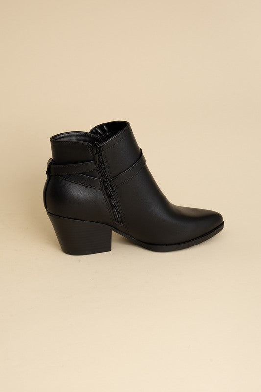 Naya Ankle Buckle Boots