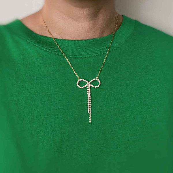 Le Bow Necklace