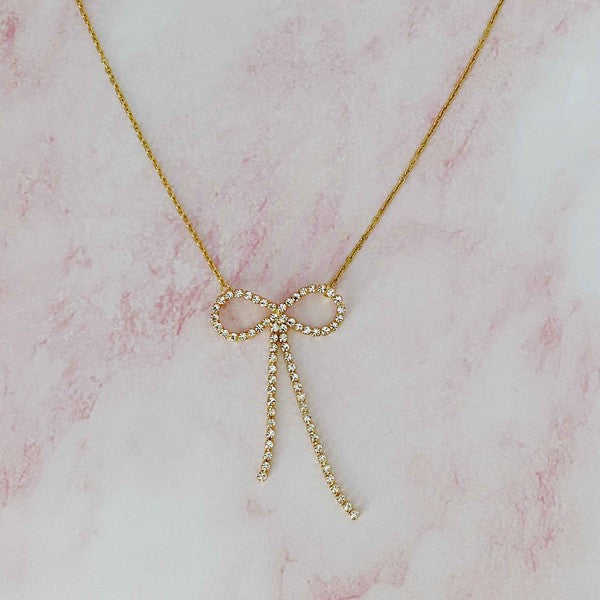 Le Bow Necklace