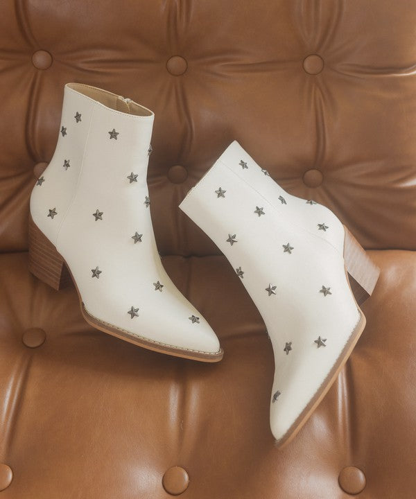 Ivonne Star Studded Western Boots