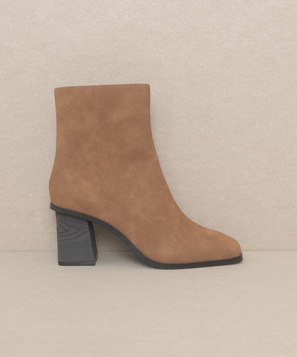 Verena Square Toe Ankle Boots