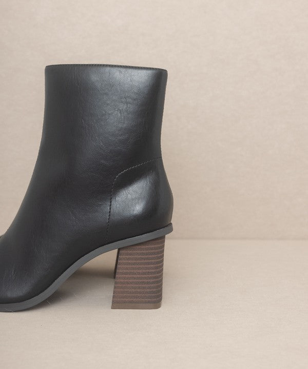 Verena Square Toe Ankle Boots