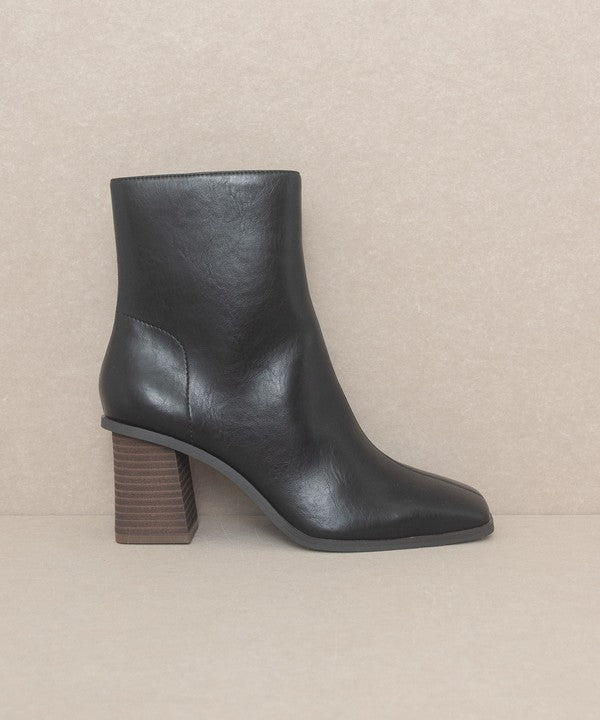 Verena Square Toe Ankle Boots