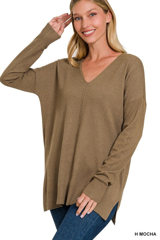 Sydney Front Seam Sweater