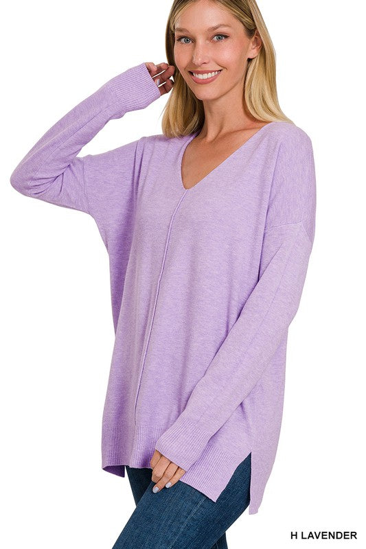 Sydney Front Seam Sweater