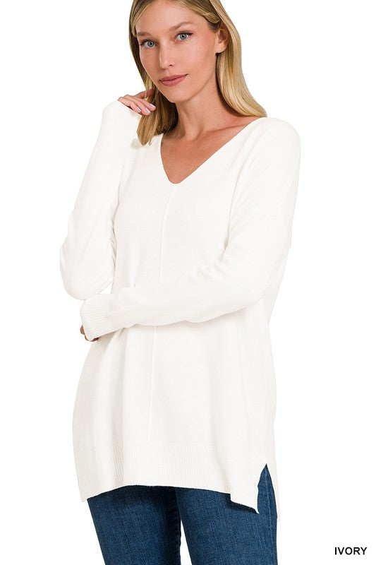 Sydney Front Seam Sweater