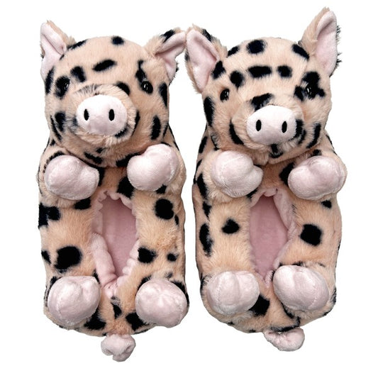 Pig Belly Hugs Plush Animal slippers