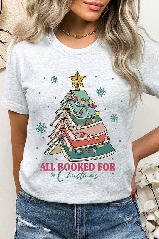 All Booked For Christmas Tee