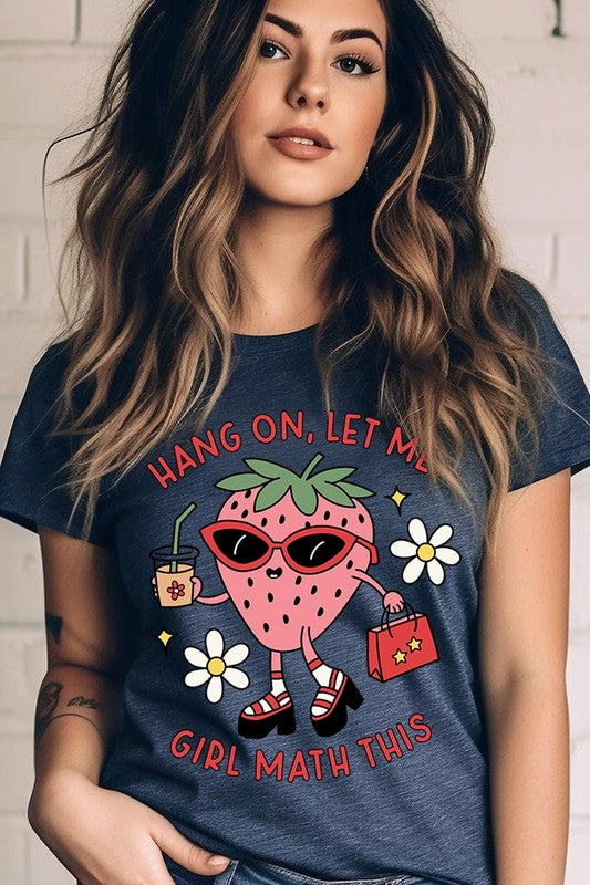 Strawberry Girl Math Tee