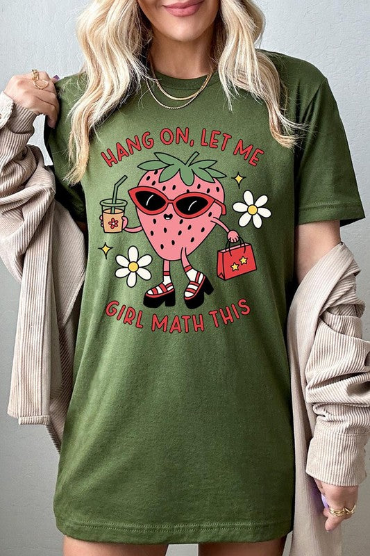 Strawberry Girl Math Tee