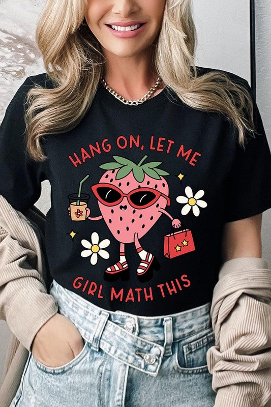 Strawberry Girl Math Tee