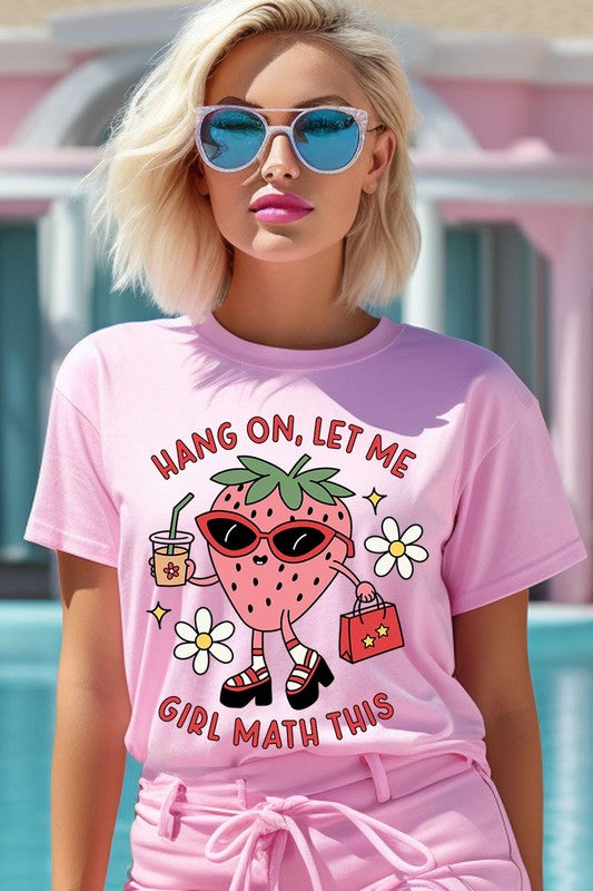 Strawberry Girl Math Tee