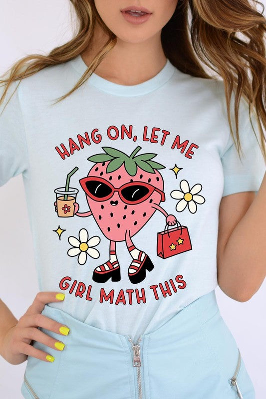 Strawberry Girl Math Tee