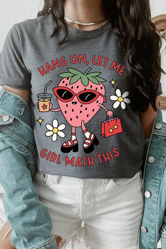 Strawberry Girl Math Tee