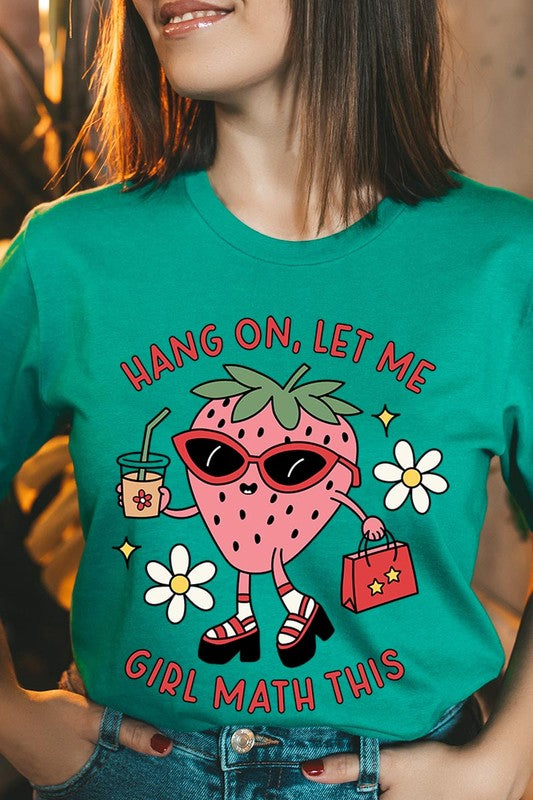 Strawberry Girl Math Tee