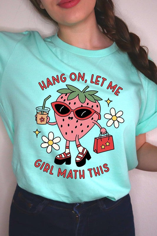 Strawberry Girl Math Tee