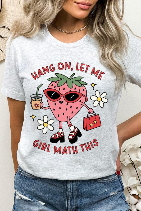 Strawberry Girl Math Tee