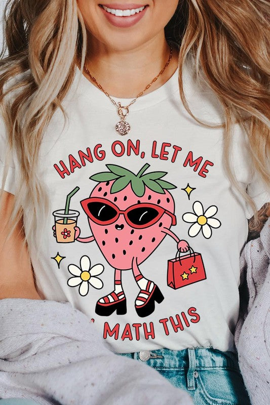 Strawberry Girl Math Tee