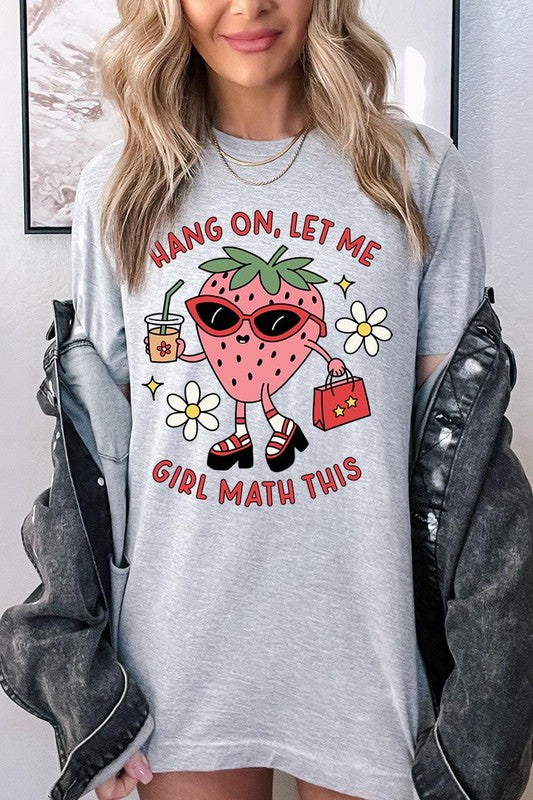 Strawberry Girl Math Tee