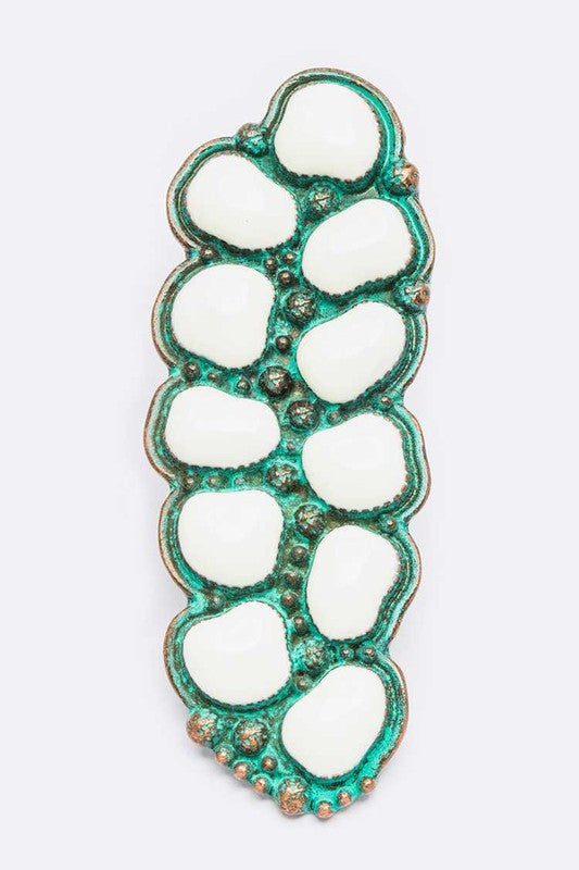 Enamel Iconic Oversize Ring