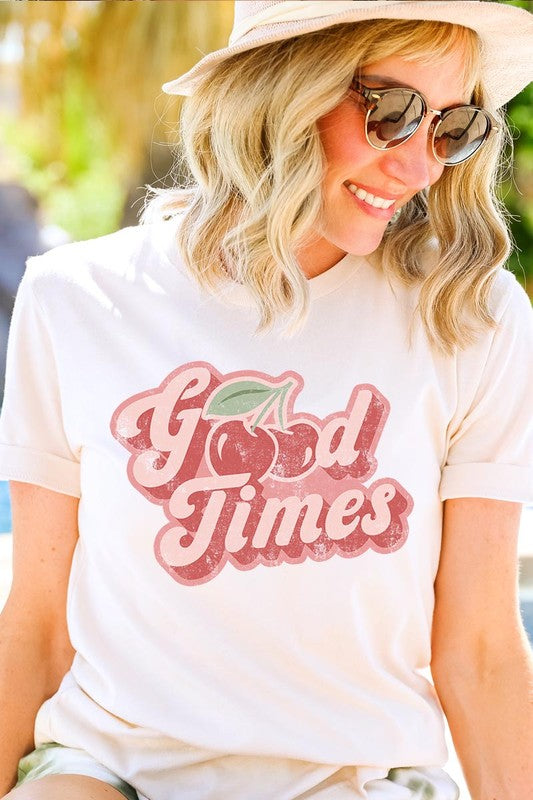 Cherry Fruit Graphic Tee