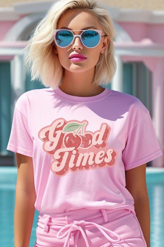 Cherry Fruit Graphic Tee