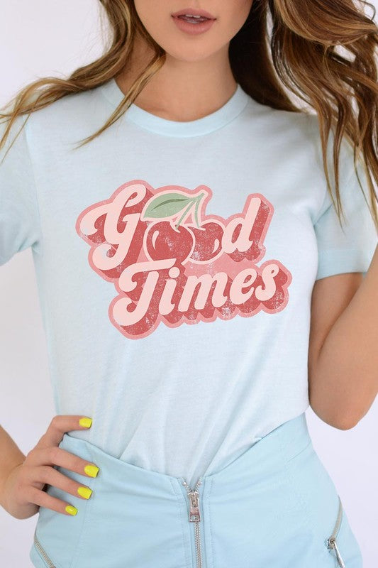 Cherry Fruit Graphic Tee