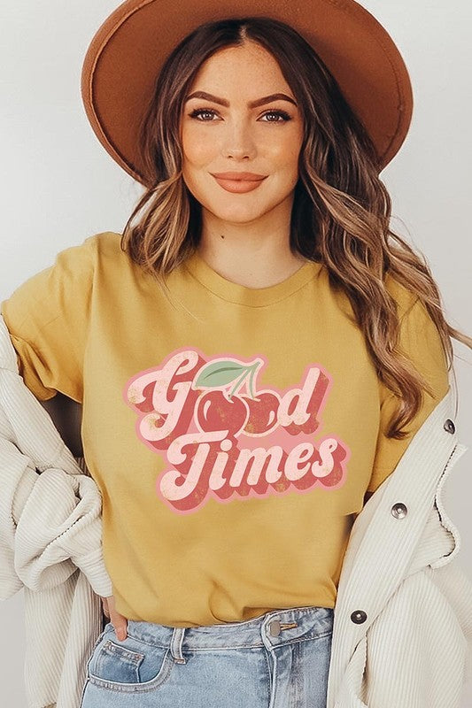 Cherry Fruit Graphic Tee