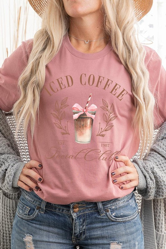 Iced Coffee Social Club Graphic Tee