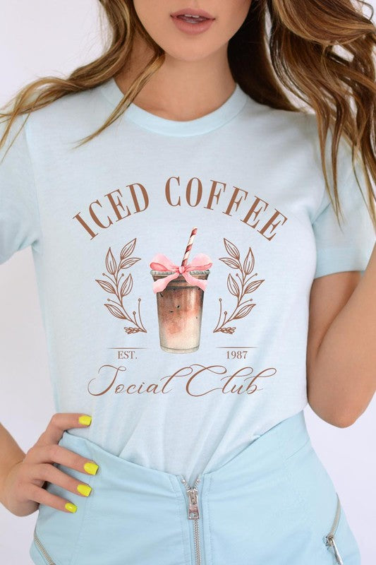 Iced Coffee Social Club Graphic Tee