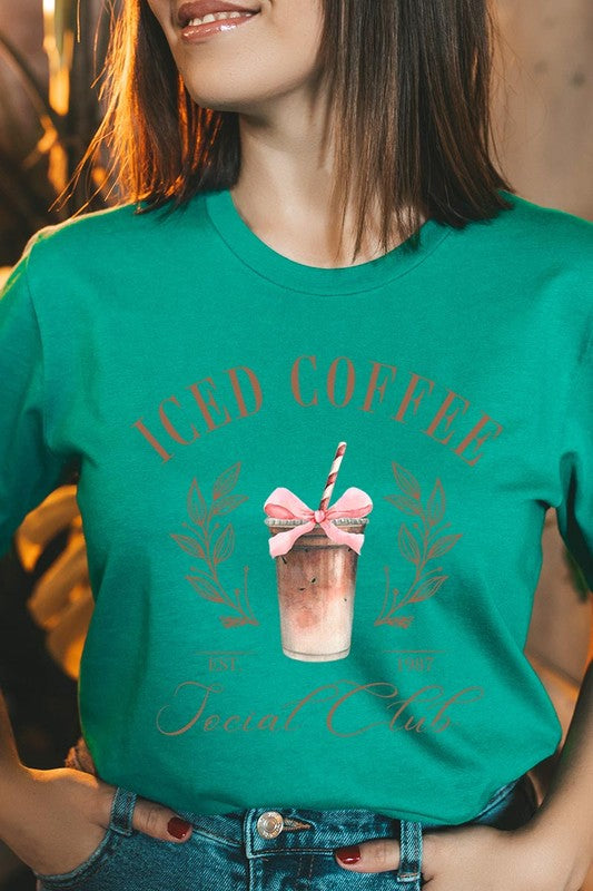 Iced Coffee Social Club Graphic Tee