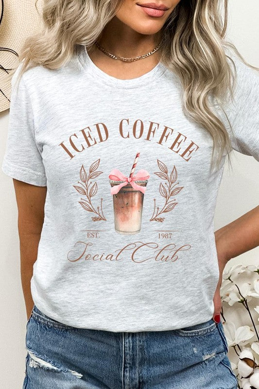 Iced Coffee Social Club Graphic Tee