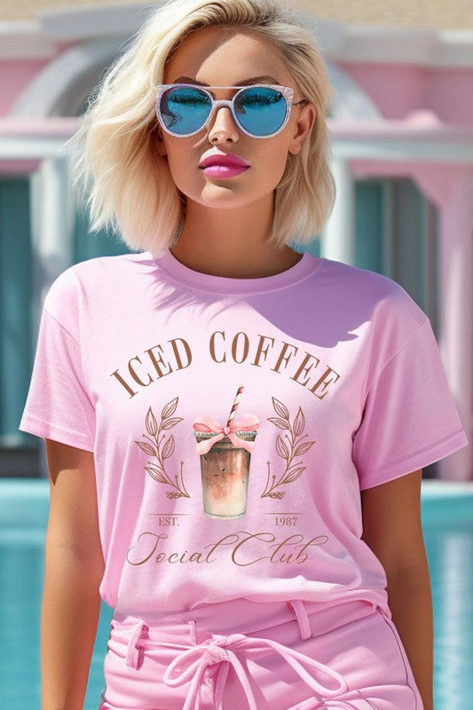 Iced Coffee Social Club Graphic Tee