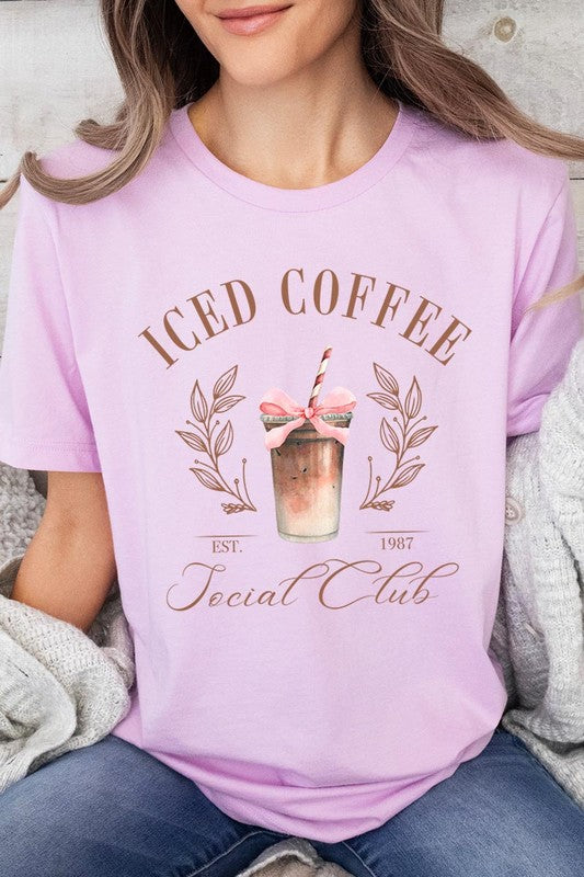 Iced Coffee Social Club Graphic Tee