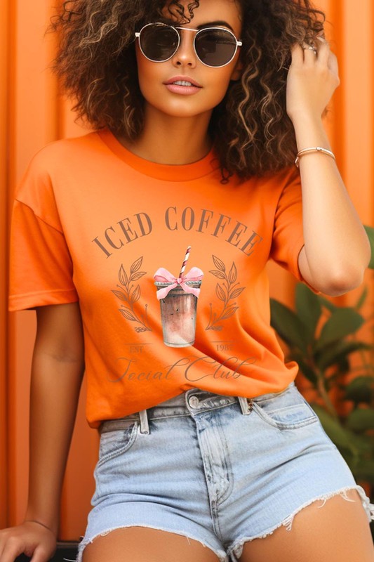 Iced Coffee Social Club Graphic Tee